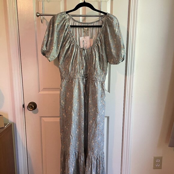 Christy Dawn The Brynne Dress Pansy Blues- Size M (NWTs) - Picture 4 of 8